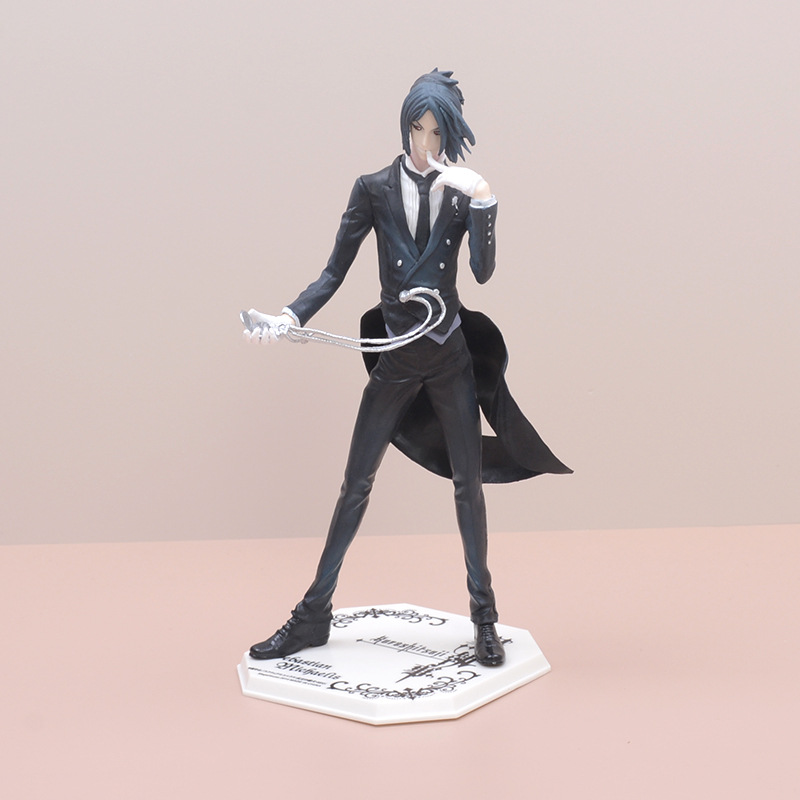 Black Butler Sebastian Michaelis Statue Figure Premium Anime Collection Detailed Model Toy Fans and Collectors