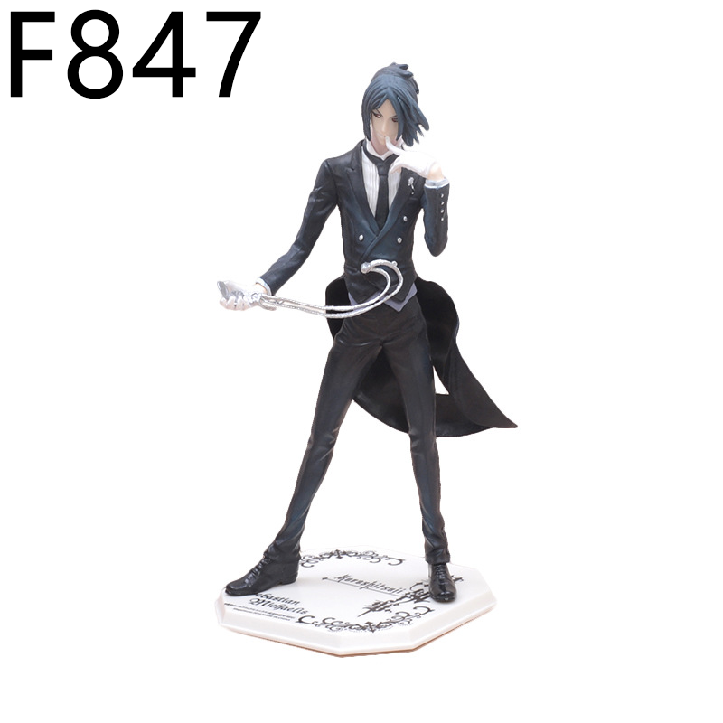 Black Butler Sebastian Michaelis Statue Figure Premium Anime Collection Detailed Model Toy Fans and Collectors
