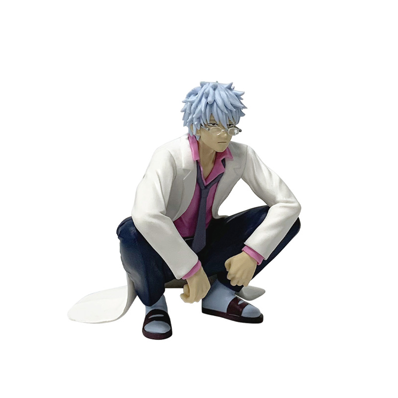 Gintama Sakata Gintoki Statue Figure Collection Anime Figure Premium Model Toy Fans and Collectors