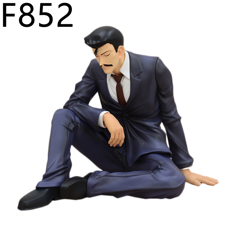 Detective Conan Sleeping Kogoro Mouri Statue Figure Collection Model Toy Detailed Anime Fans and Collectors