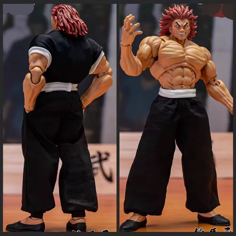 Baki Yujiro Hanma Statue Figure Premium Anime Collectipn Detailed Model Toy Baki Fans and Collectors