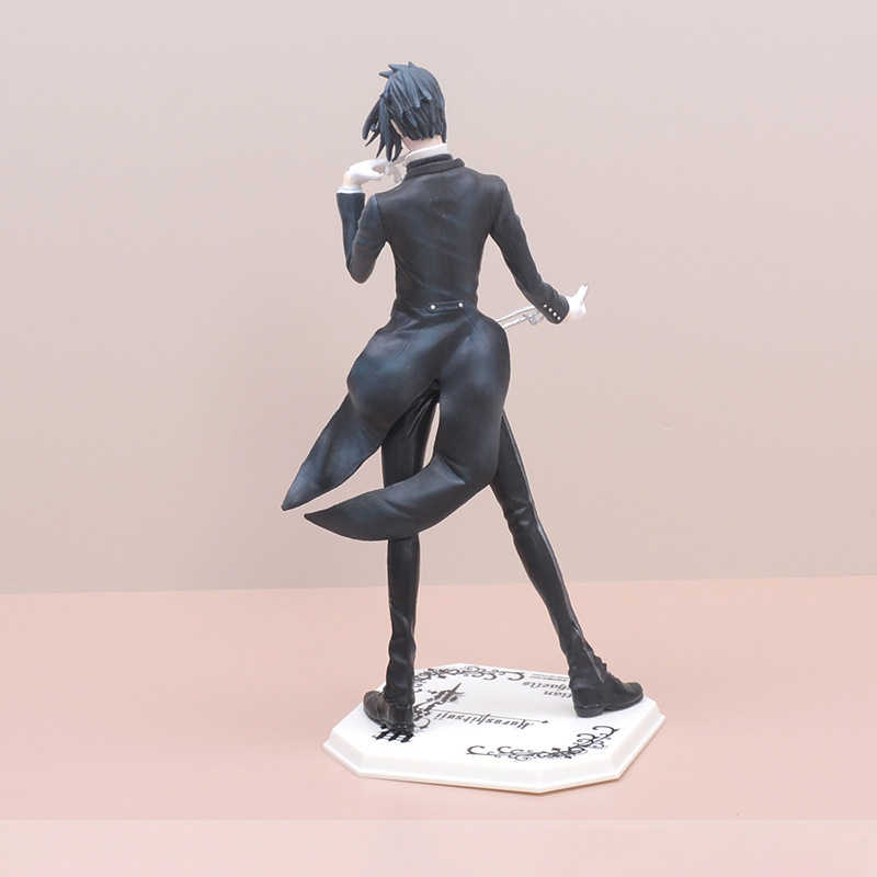 Black Butler Sebastian Michaelis Statue Figure Premium Anime Collection Detailed Model Toy Fans and Collectors