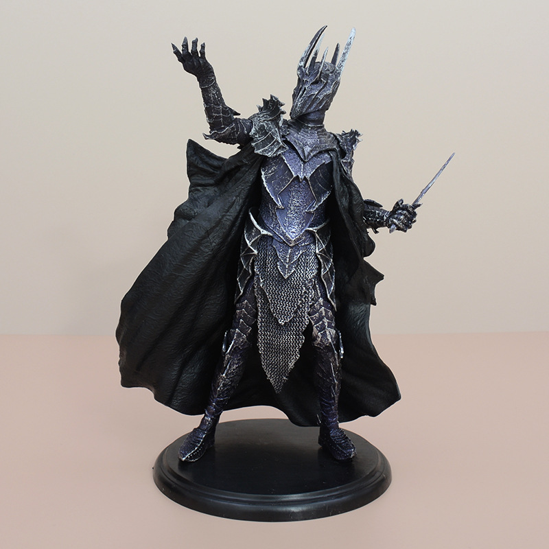 Lord of the Rings Sauron Statue Figure Premium Dark Lord Collection Detailed Fantasy Model Toy Collectors Fans
