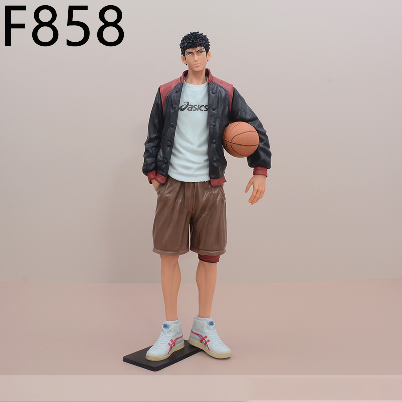 Slam Dunk Miyagi Ryota and Mitsui Hisashi Statue Figure Anime Basketball Collection Model Toy Fans