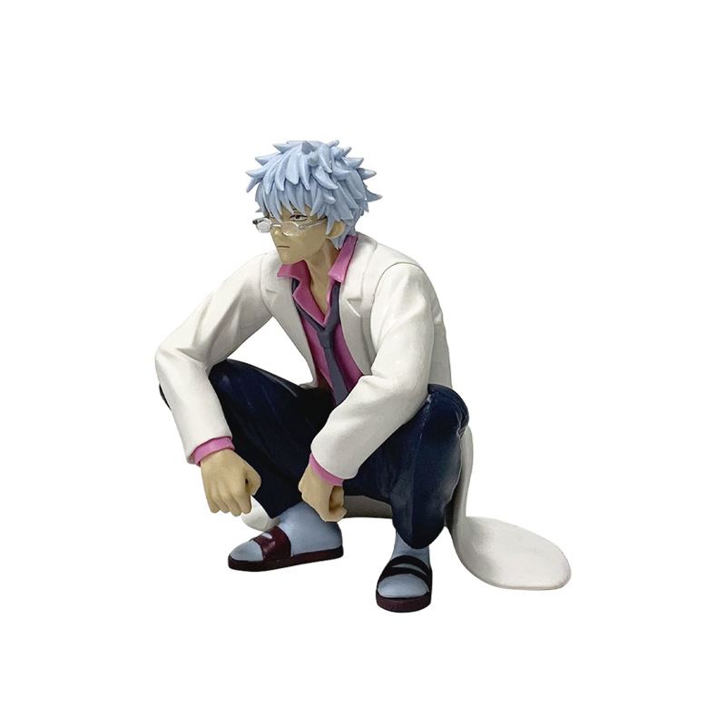 Gintama Sakata Gintoki Statue Figure Collection Anime Figure Premium Model Toy Fans and Collectors