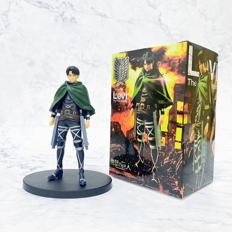 Levi Ackerman Attack on Titan Statue Figure Collection Model Anime Detailed Sculpture Fans Toy Premium