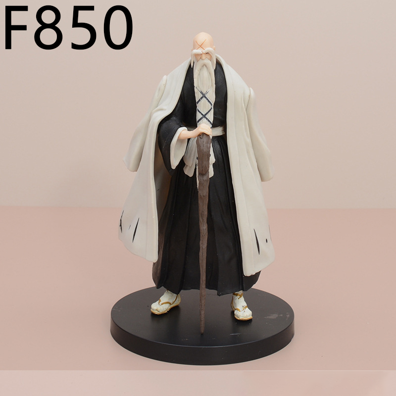 Bleach Kuchiki Rukia Byakuya Yamamoto Genryusai Statue Figure Collection Anime Model Toy Premium Fans and Collectors