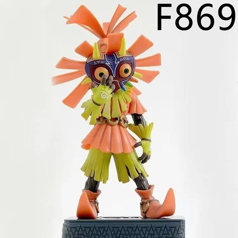 Link with Majora Mask Statue Figure The Legend of Zelda Collection Premium Model Toy Fans and Collectors