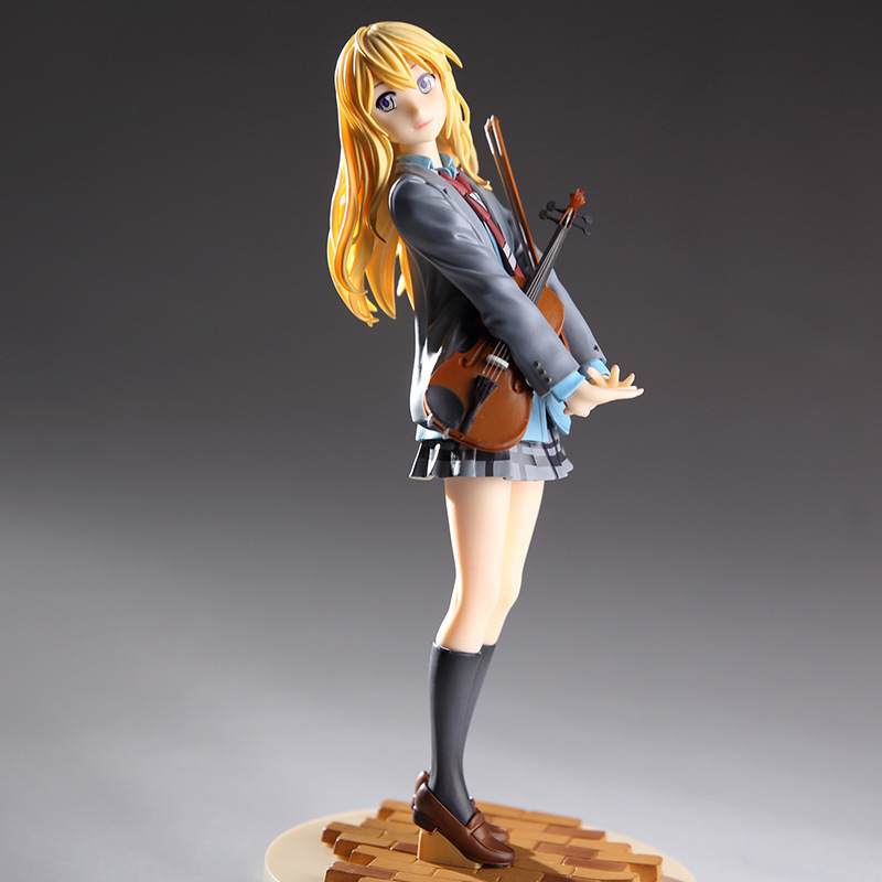 Your Lie in April Kaori Miyazono Statue Figure Anime Collection Detailed Model Toy Anime Fans Collectors