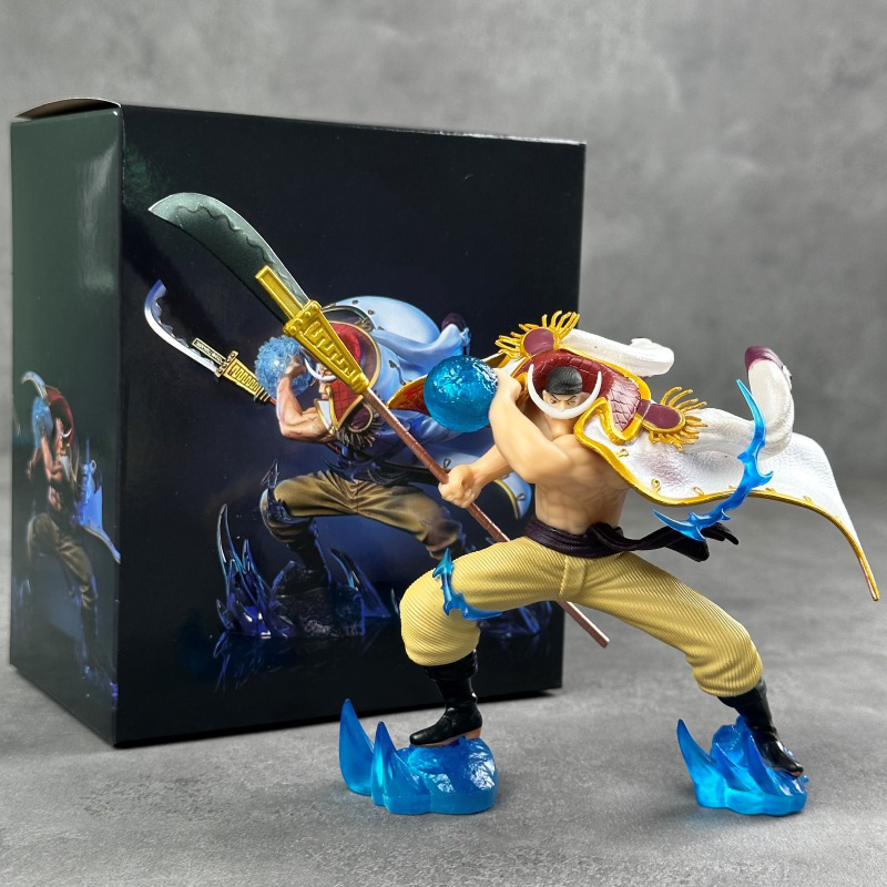 Edward Newgate Whitebeard Statue Figure One Piece Collection Model Toy Premium Anime Fans