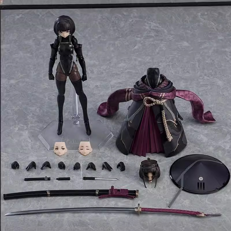 FALSLANDER Ronin Action Figure Premium Anime Samurai Collection PVC Poseable Model Toy Collectors Fans