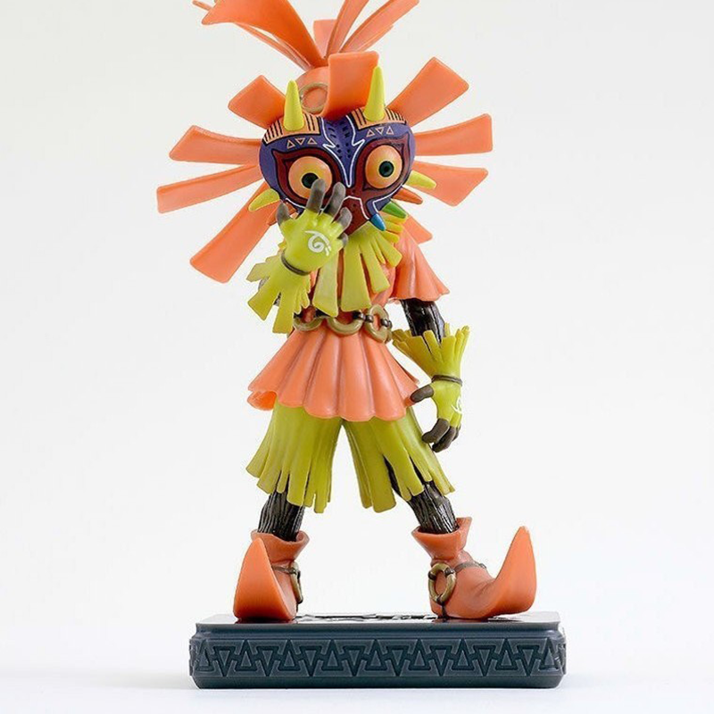 Link with Majora Mask Statue Figure The Legend of Zelda Collection Premium Model Toy Fans and Collectors