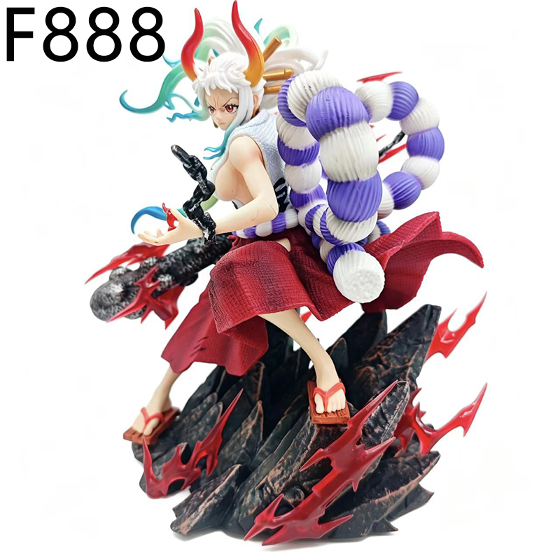 One Piece Yamato Statue Figure Collection Anime Premium Model Toy Fans and Collectors Detailed Character Sculpture