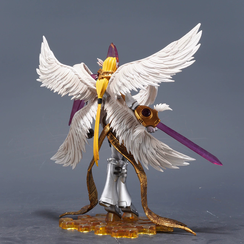 HolyAngemon Digimon Statue Figure Premium Anime Collection Detailed Model Toy Digimon Fans Collectors