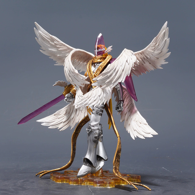HolyAngemon Digimon Statue Figure Premium Anime Collection Detailed Model Toy Digimon Fans Collectors