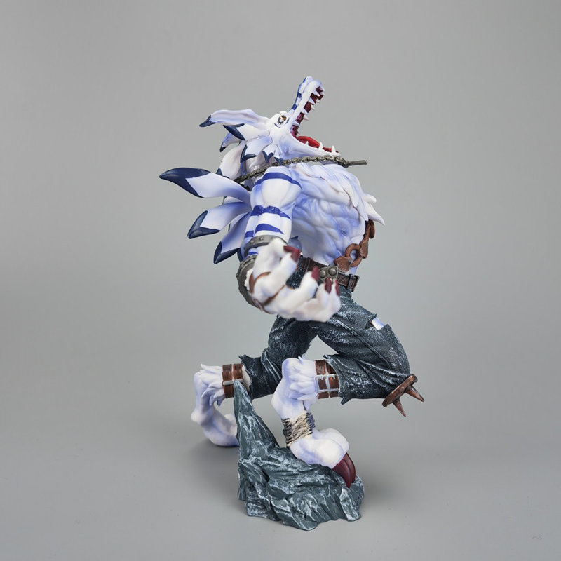 Digimon WereGarurumon Statue Figure Premium Collection Detailed Anime Model Toy Digimon Fans and Collectors