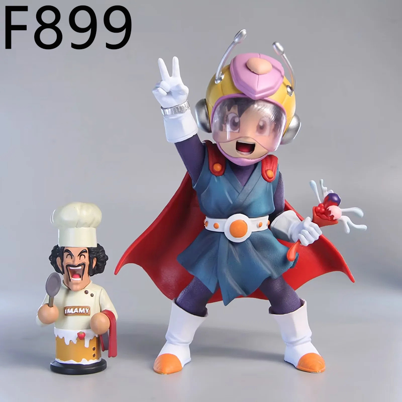 Gohan Pan Great Saiyaman 2 Costume Statue Figure Dragon Ball Collection Model Toy Anime Figurine Fans Collectors