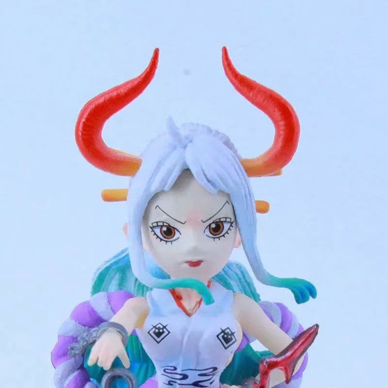 One Piece Yamato Chibi Statue Figure Cute Anime Collection Model Toy One Piece Fans and Collectors