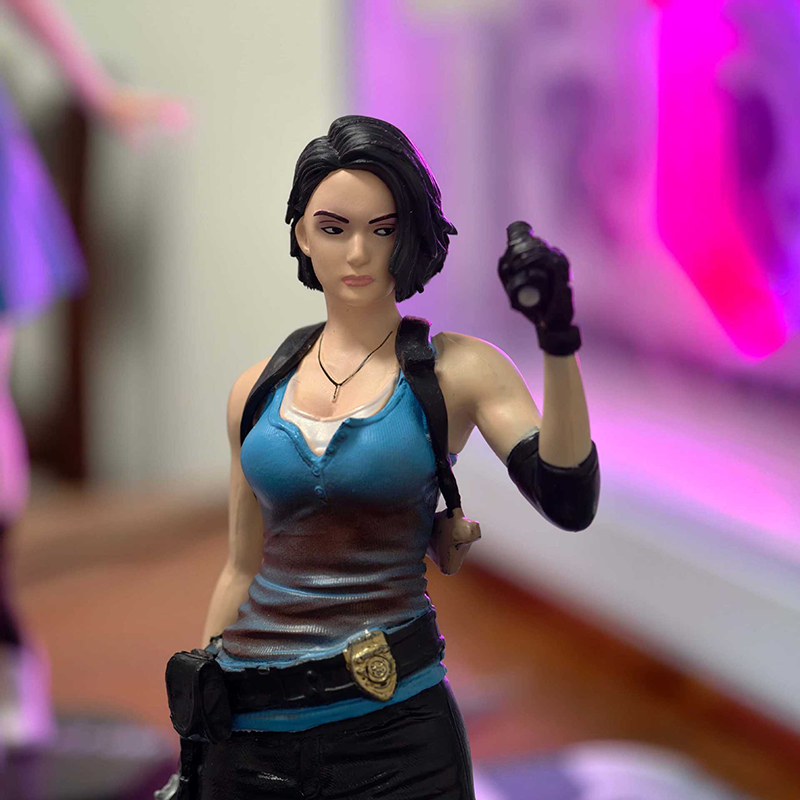 Jill Valentine Resident Evil Statue Figure Premium Collection Model Toy Detailed Game Character Fans and Collectors ﻿
