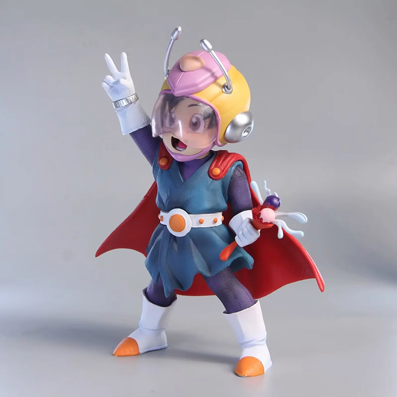 Gohan Pan Great Saiyaman 2 Costume Statue Figure Dragon Ball Collection Model Toy Anime Figurine Fans Collectors