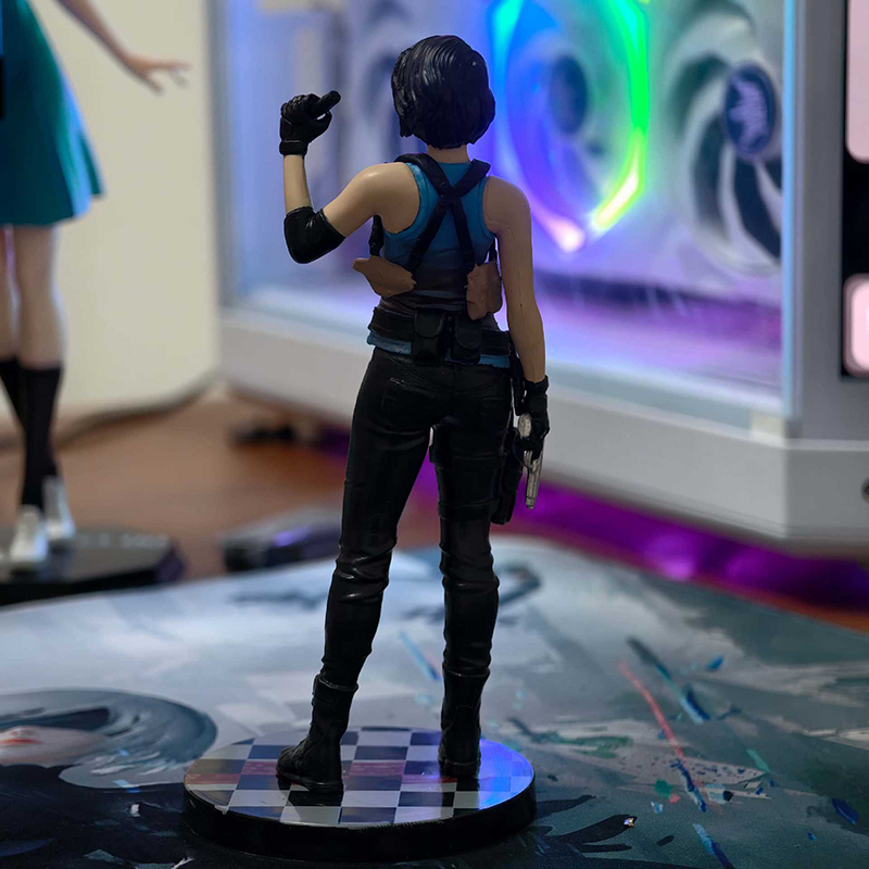 Jill Valentine Resident Evil Statue Figure Premium Collection Model Toy Detailed Game Character Fans and Collectors ﻿