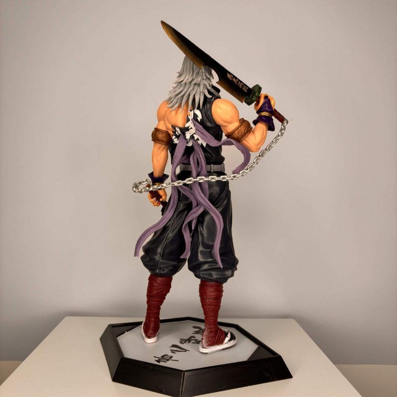 Demon Slayer Tengen Uzui Statue Figure Premium Anime Collection Detailed Model Toy Fans and Collectors