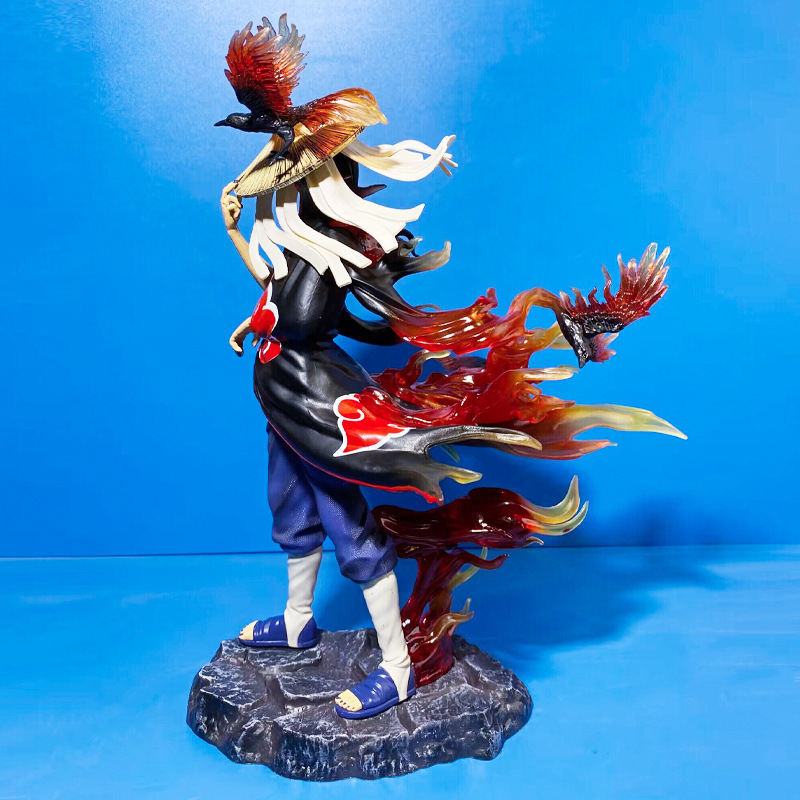Naruto Shippuden Itachi Uchiha Naruto Uzumaki Tobi Collection Statue Action Figure Premium Anime Model Toy Fans