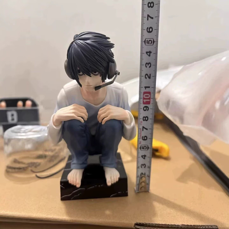 Death Note Light Yagami Statue Action Figure Collection Premium Anime Model Toy Fans Collectors Decoration