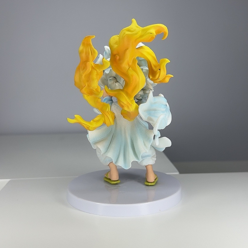 One Piece Luffy Zoro Nami Ace Chibi Statue Action Figure Collection Premium Anime Model Toy Fans Collectors Decoration