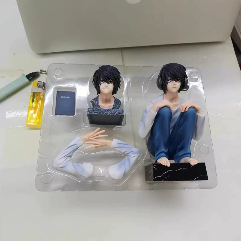 Death Note Light Yagami Statue Action Figure Collection Premium Anime Model Toy Fans Collectors Decoration