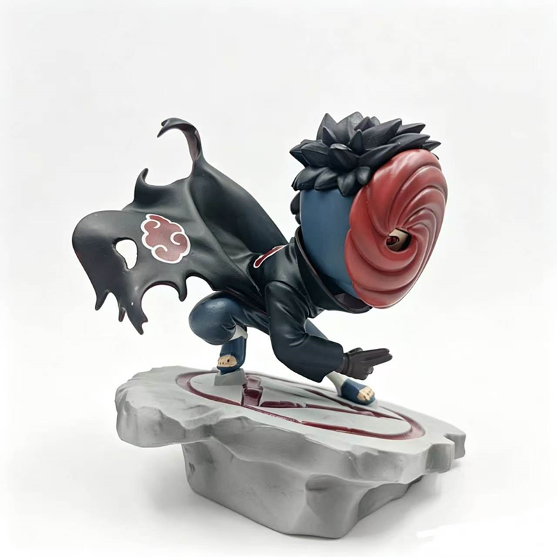 Naruto Shippuden Itachi Uchiha Naruto Uzumaki Tobi Collection Statue Action Figure Premium Anime Model Toy Fans