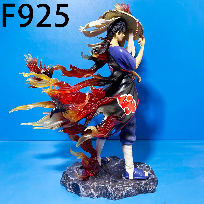 Naruto Shippuden Itachi Uchiha Naruto Uzumaki Tobi Collection Statue Action Figure Premium Anime Model Toy Fans