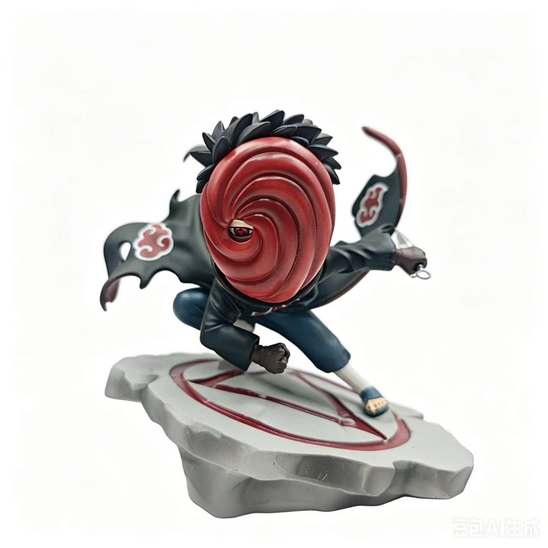 Naruto Shippuden Itachi Uchiha Naruto Uzumaki Tobi Collection Statue Action Figure Premium Anime Model Toy Fans