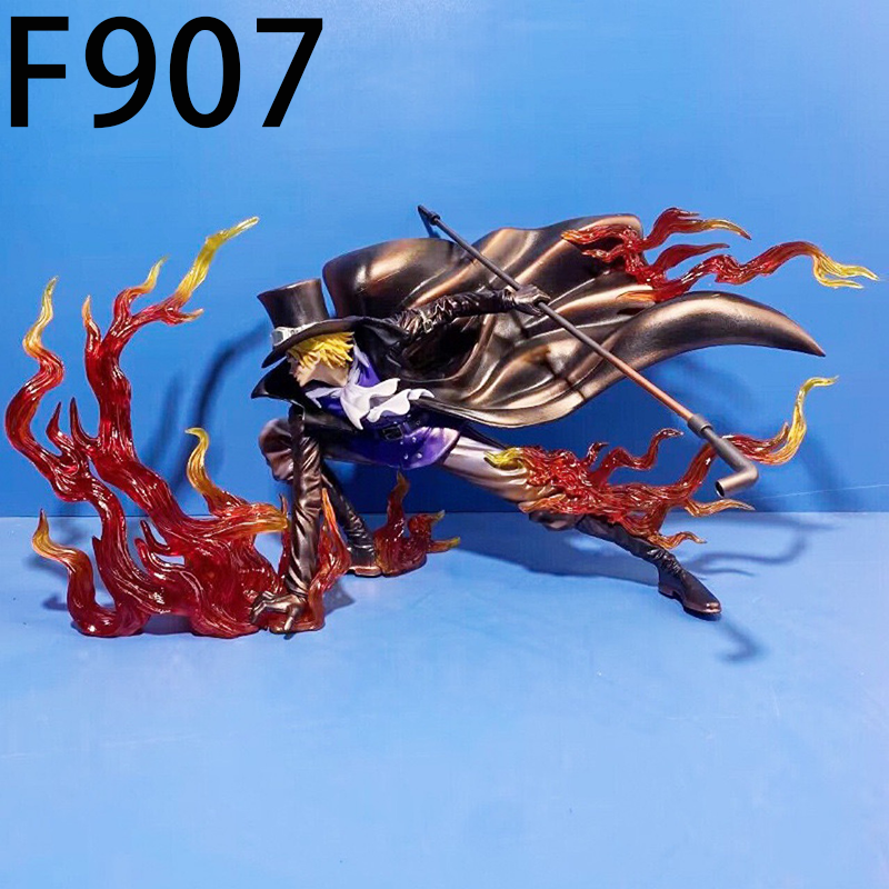 One Piece Roronoa Zoro Sabo Statue Action Figure Collection Premium Anime Model Toy Fans Collectors Decoration