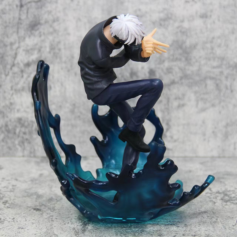 Jujutsu Kaisen Satoru Gojo Statue Action Figure Collection Premium Anime Model Toy Fans Collectors Decoration