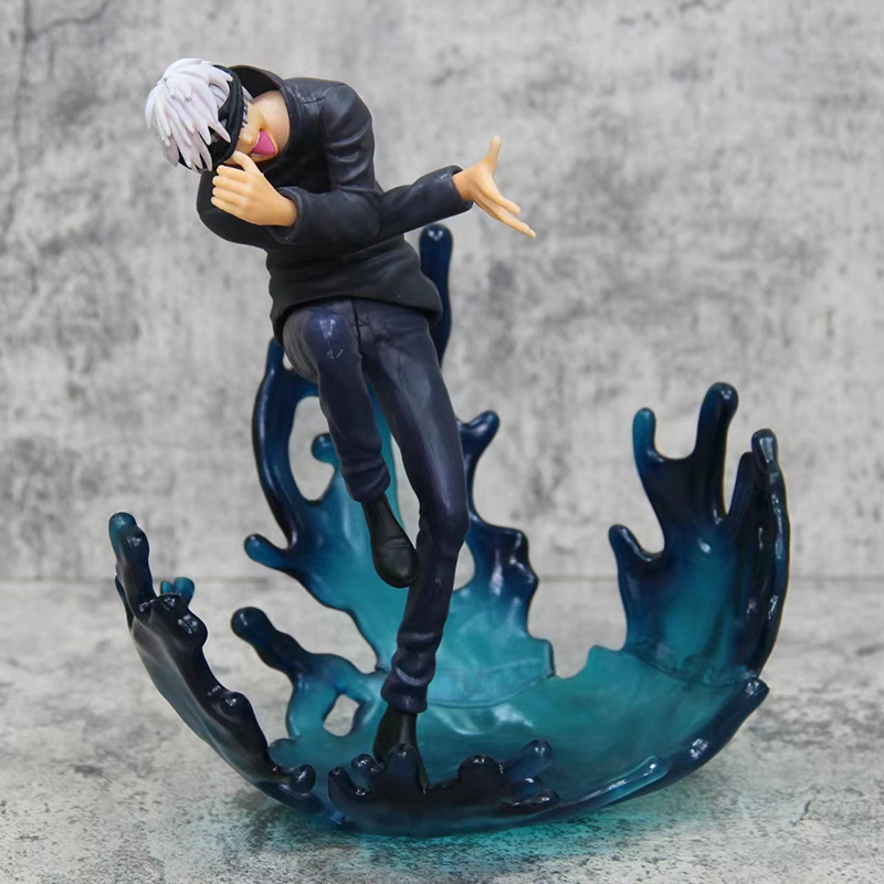 Jujutsu Kaisen Satoru Gojo Statue Action Figure Collection Premium Anime Model Toy Fans Collectors Decoration