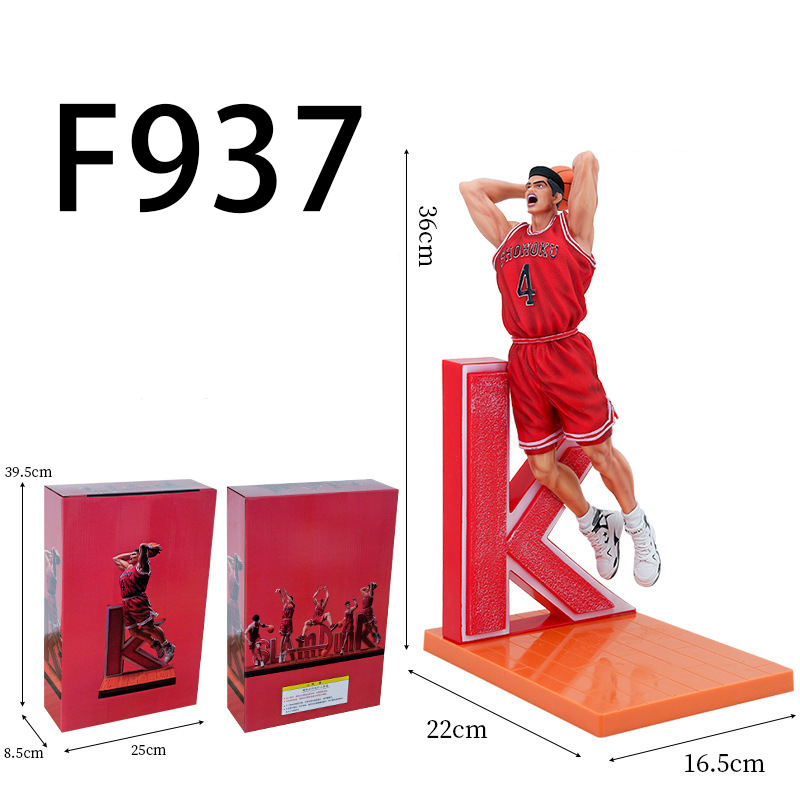 Slam Dunk Statue Action Figure Collection Premium Anime Model Toy Fans Collectors Decoration