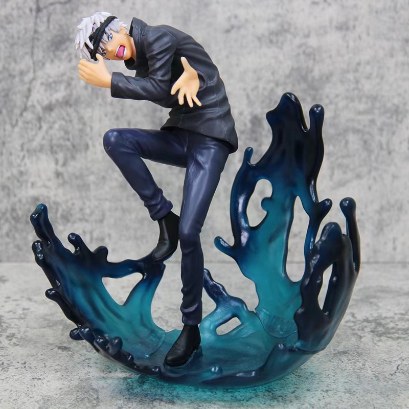 Jujutsu Kaisen Satoru Gojo Statue Action Figure Collection Premium Anime Model Toy Fans Collectors Decoration