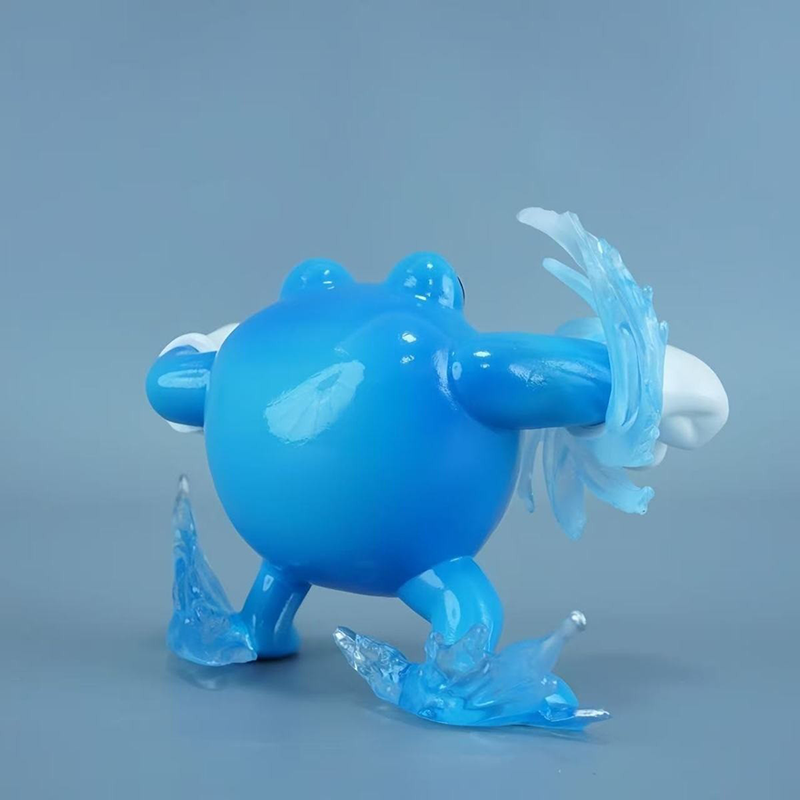 Pokemon Suicune Entei Raikou Poliwrath Statue Action Figure Collection Premium Anime Model Toy Fans Collectors Decoration