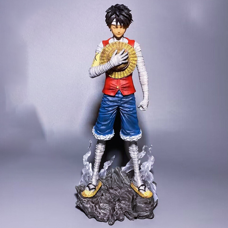 One Piece Monkey D Luffy Statue Action Figure Collection Premium Anime Model Toy Fans Collectors Decoration