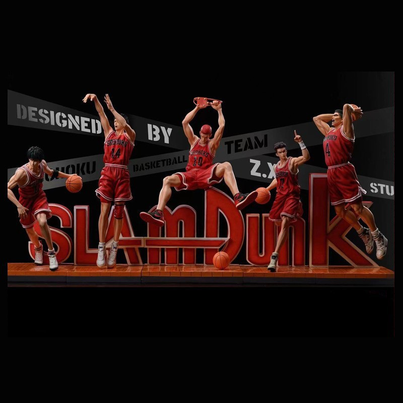 Slam Dunk Statue Action Figure Collection Premium Anime Model Toy Fans Collectors Decoration