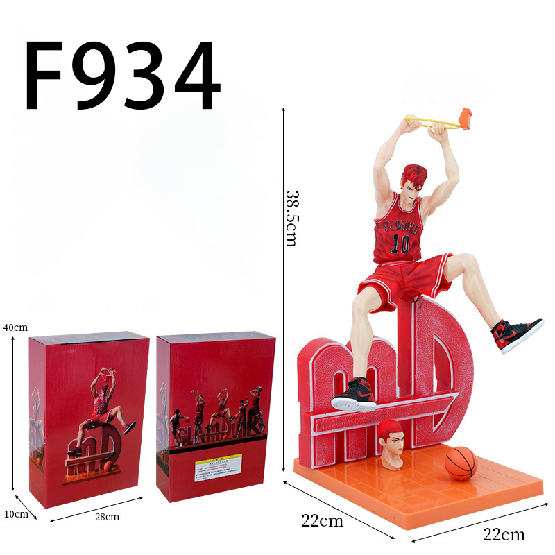 Slam Dunk Statue Action Figure Collection Premium Anime Model Toy Fans Collectors Decoration