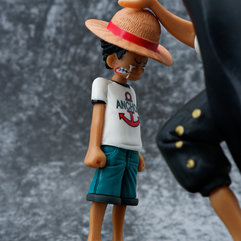 One Piece Shanks Monkey D Luffy Statue Action Figure Collection Premium Anime Model Toy Fans Collectors Decoration