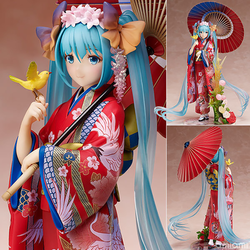 Hatsune Miku Statue Action Figure Collection Premium Anime Model Toy Fans Collectors Decoration
