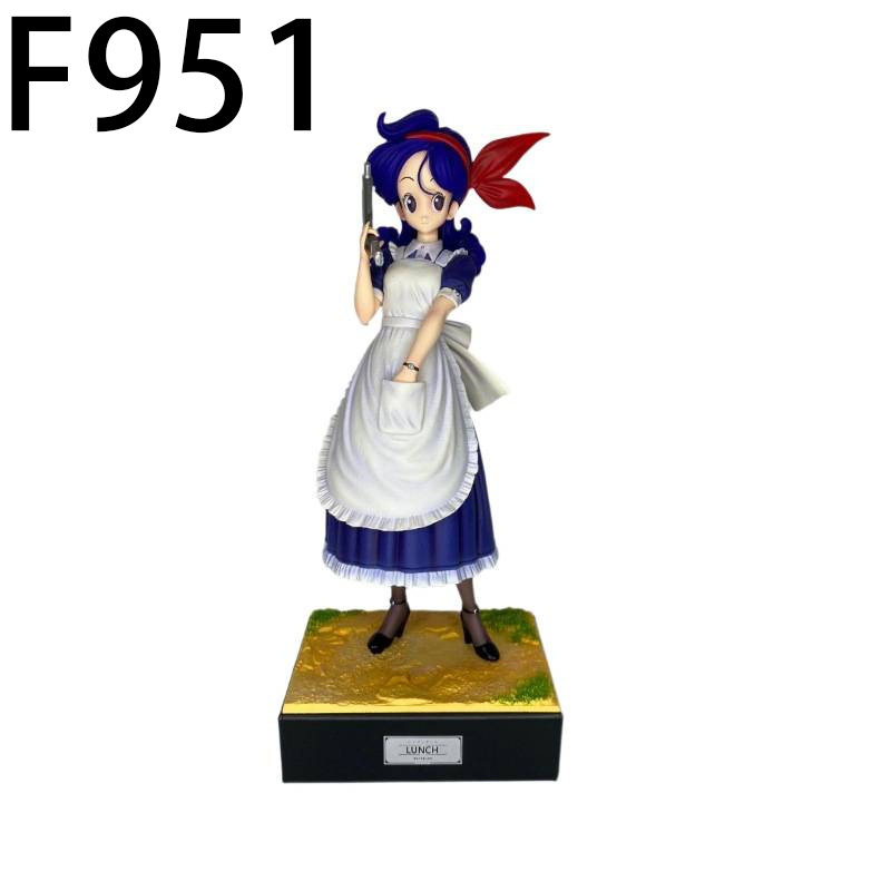 Dragon Ball Launch Bulma Statue Action Figure Collection Premium Anime Model Toy Fans Collectors Decoration