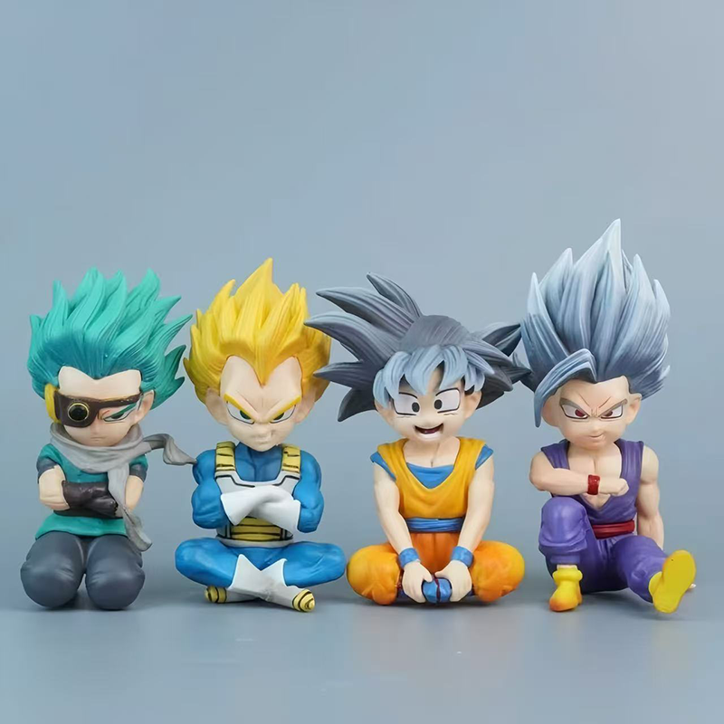 Dragon Ball Son Goku Vegeta Beast Gohan Granolah Statue Action Figure Collection Premium Anime Model Toy Fans Collectors Decoration