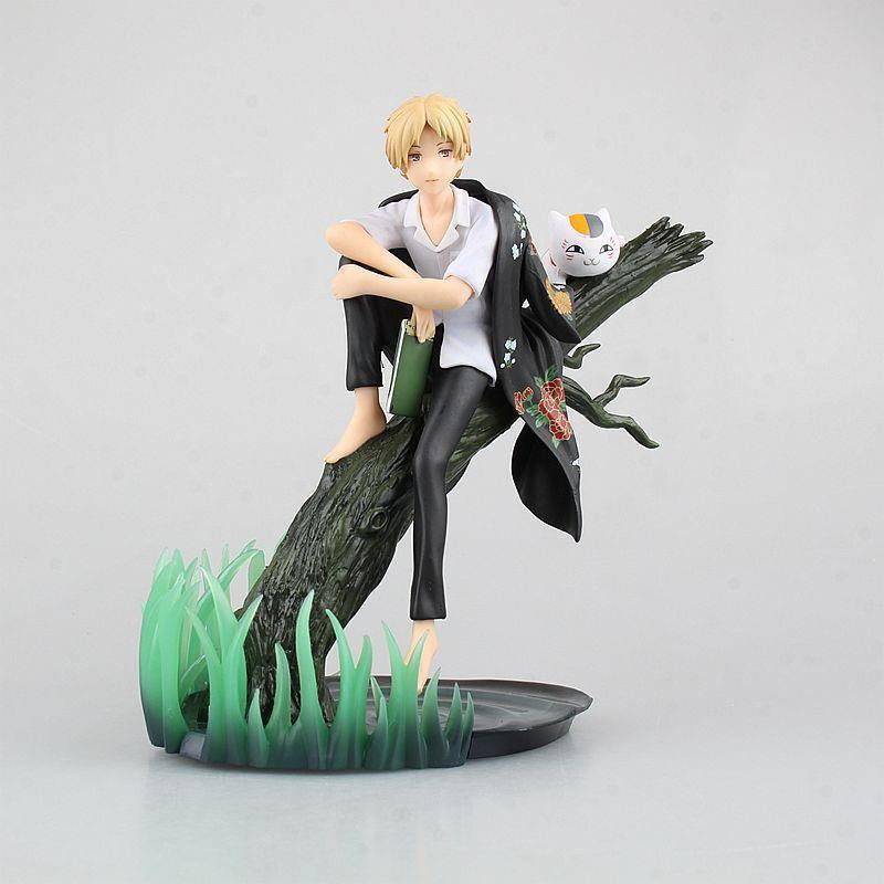 Natsume's Book of Friends Natsume Takashi Little Fox Statue Action Figure Collection Premium Anime Model Toy Fans Collectors Decoration