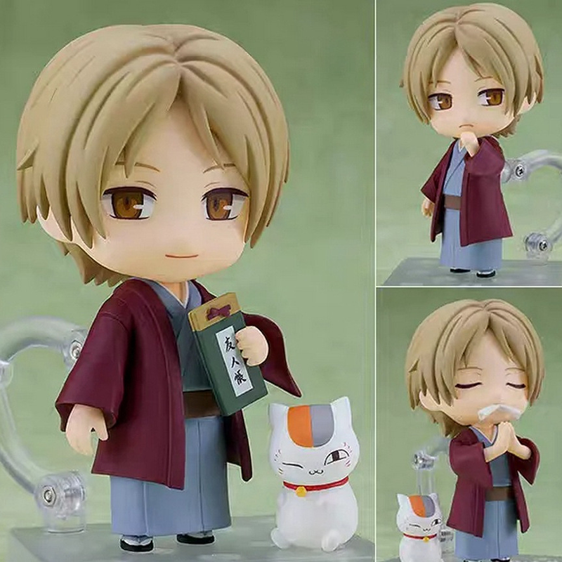 Natsume's Book of Friends Natsume Takashi Little Fox Statue Action Figure Collection Premium Anime Model Toy Fans Collectors Decoration
