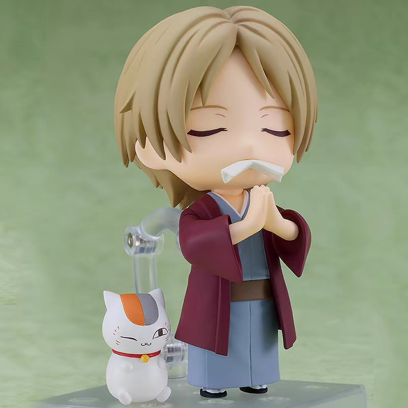 Natsume's Book of Friends Natsume Takashi Little Fox Statue Action Figure Collection Premium Anime Model Toy Fans Collectors Decoration