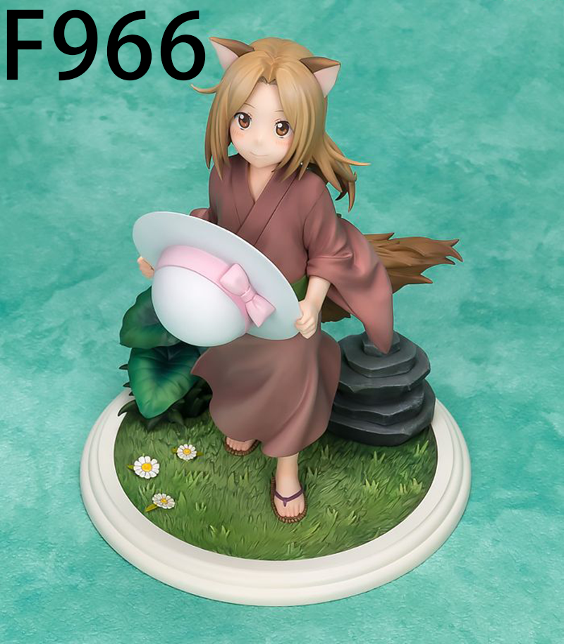 Natsume's Book of Friends Natsume Takashi Little Fox Statue Action Figure Collection Premium Anime Model Toy Fans Collectors Decoration